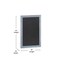 Flash Furniture 18 x 24 Rustic Blue Magnetic Hanging Chalkboard HGWA-GDIS-CRE8-652315-GG - alternate 10